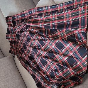 Zara Midi Plaid skirt